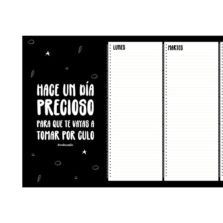 comprar-Planificador semanal A tomar por culo-wondernastic