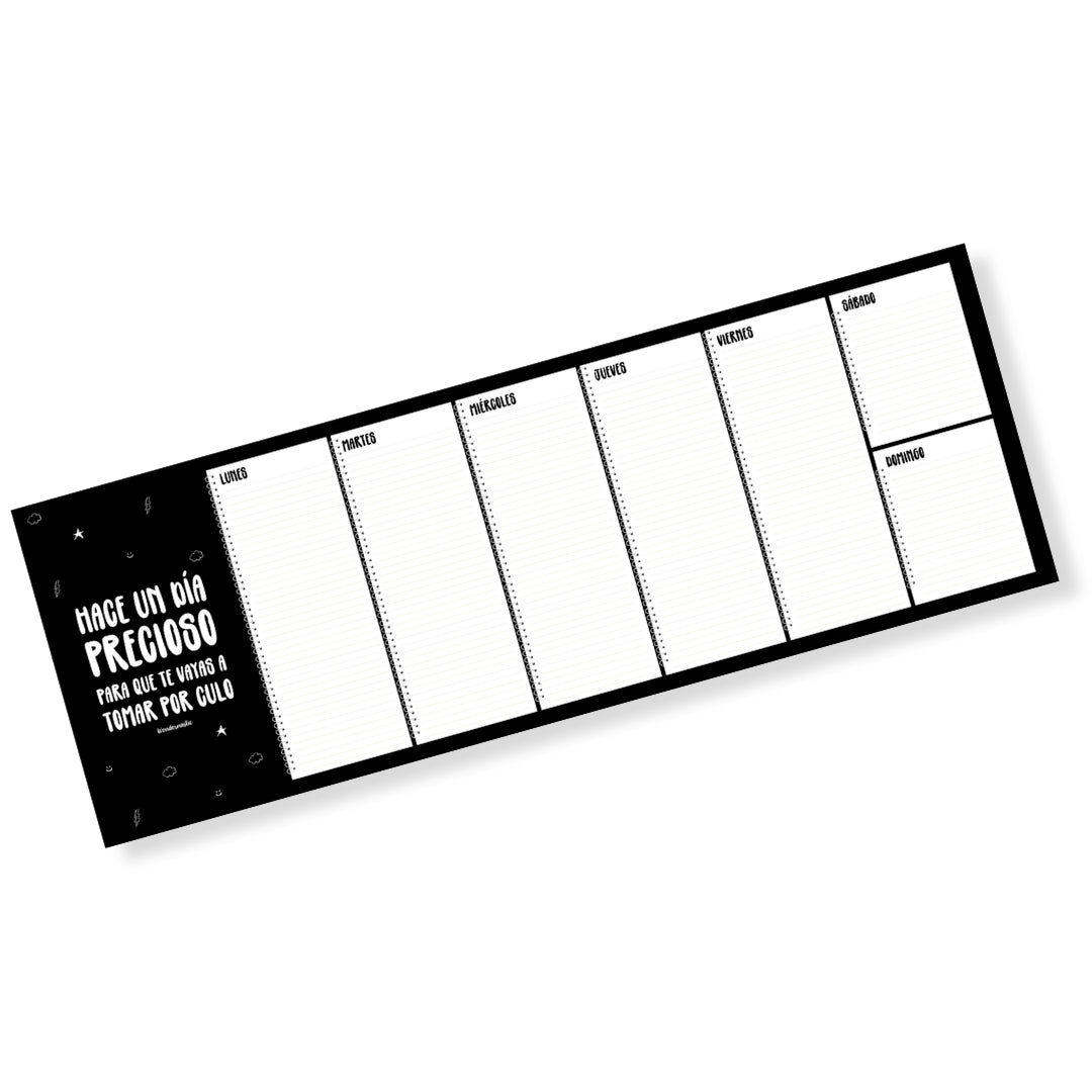 comprar-Planificador semanal A tomar por culo-wondernastic