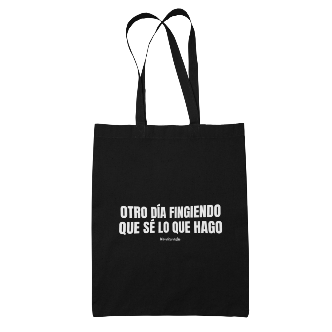 comprar-Bolso Otro día fingiendo que sé lo que hago-wondernastic