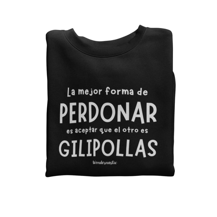 comprar-Sudadera La mejor forma de perdonar-wondernastic