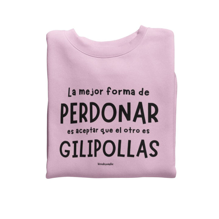 comprar-Sudadera La mejor forma de perdonar-wondernastic