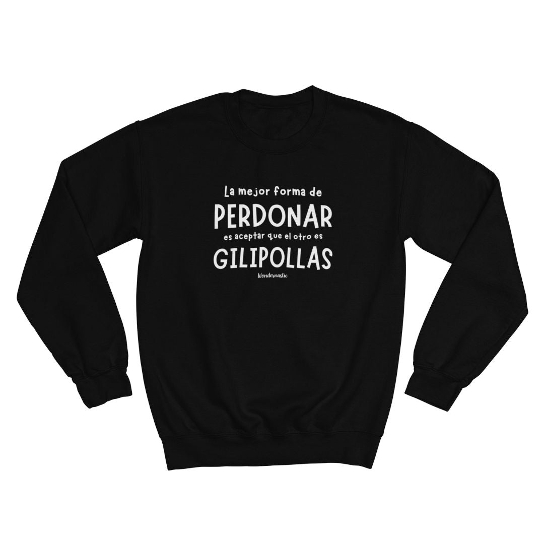 comprar-Sudadera La mejor forma de perdonar-wondernastic