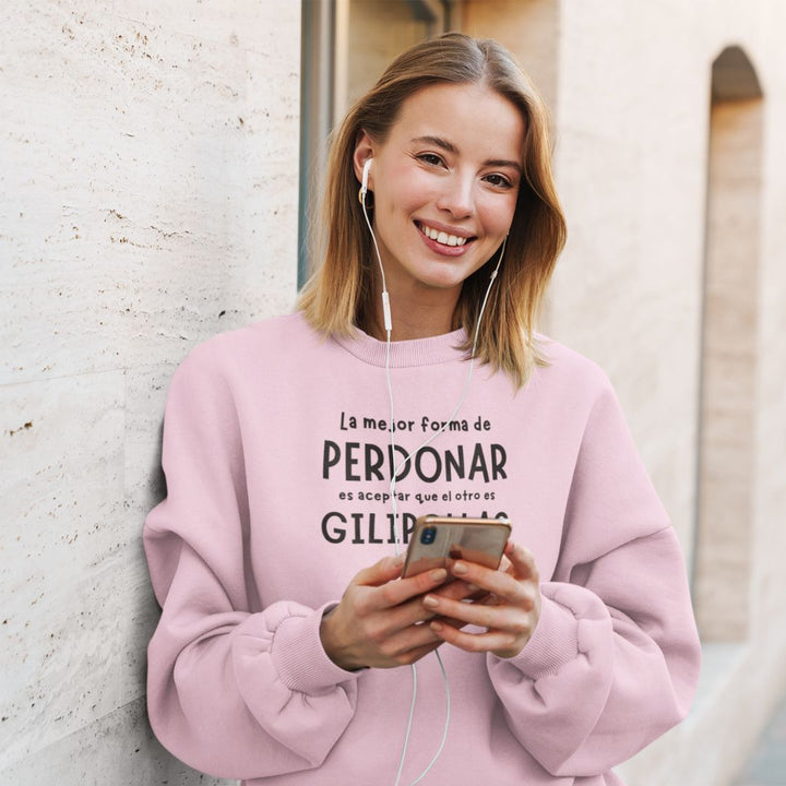 comprar-Sudadera La mejor forma de perdonar-wondernastic