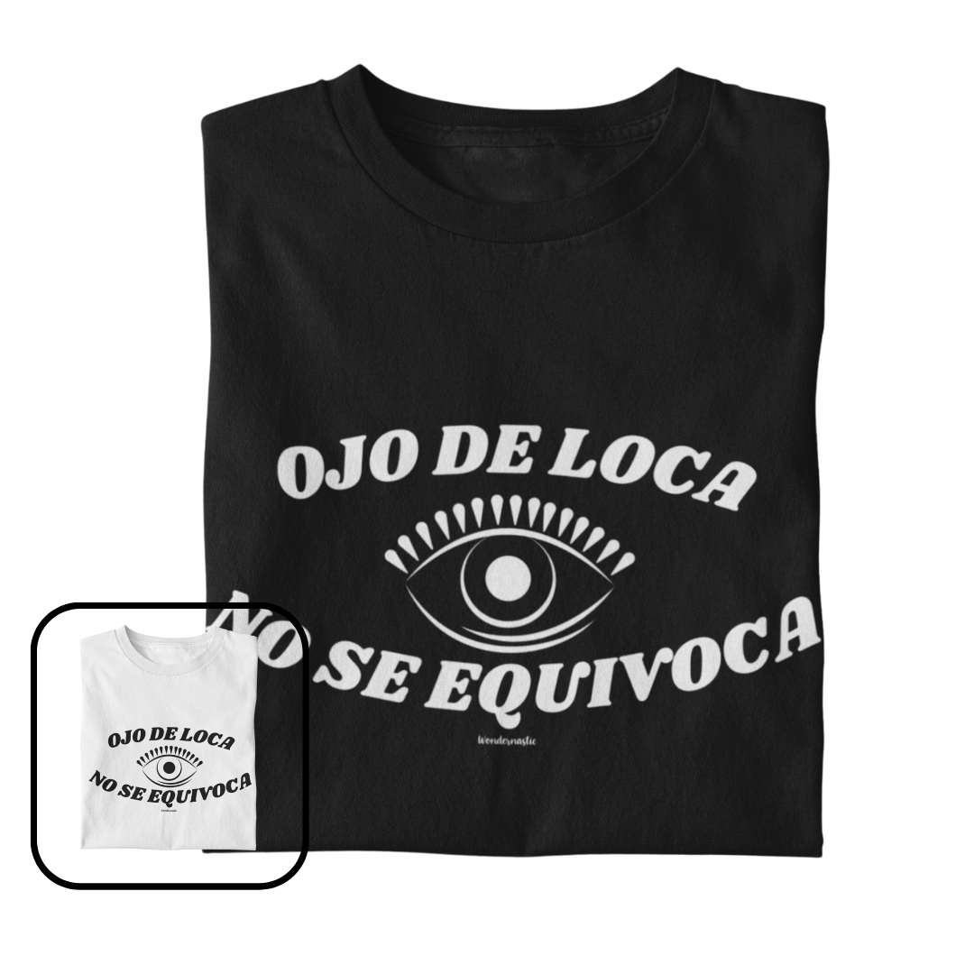 comprar-Camiseta Ojo de loca-wondernastic