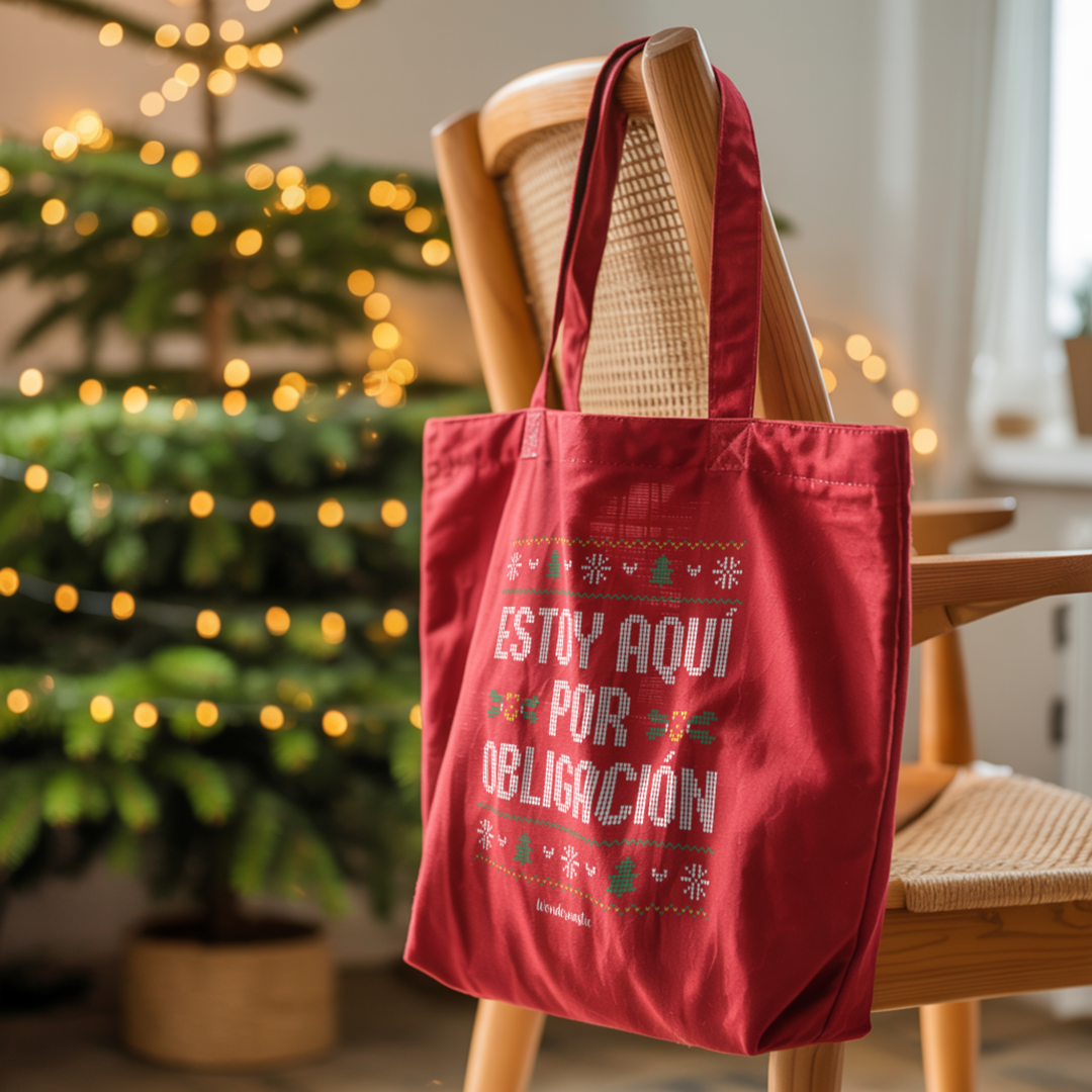comprar-Bolso Estoy aquí por obligación - Especial Navidad-wondernastic