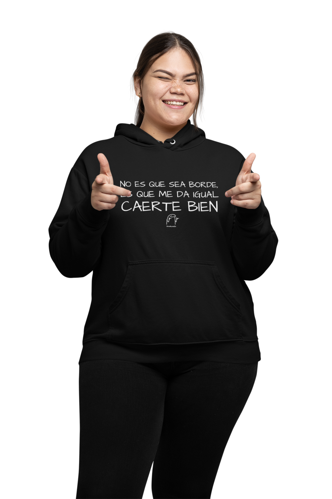 comprar-Sudadera No es que sea borde-wondernastic