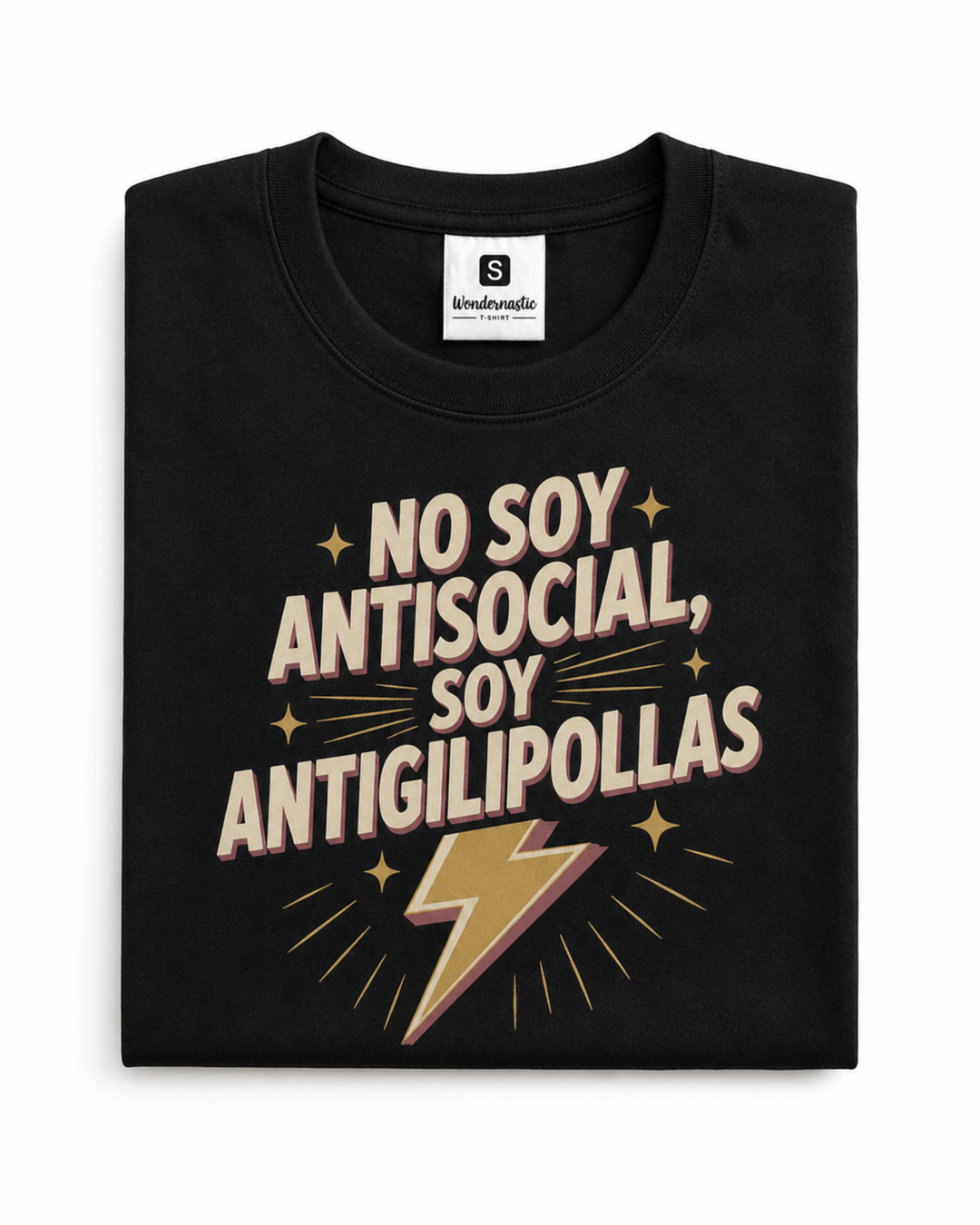 comprar-Camiseta No soy antisocial-wondernastic