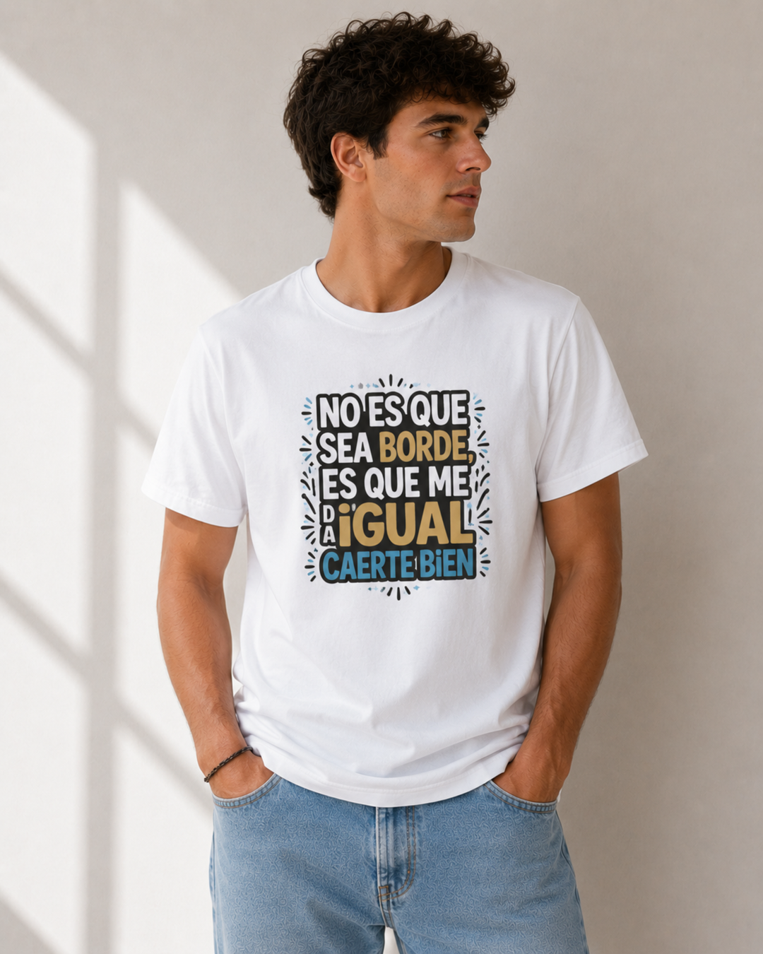 comprar-Camiseta No es que sea borde-wondernastic