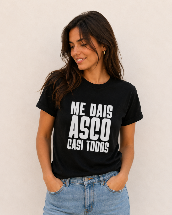 comprar-Camiseta Me dais asco casi todos-wondernastic
