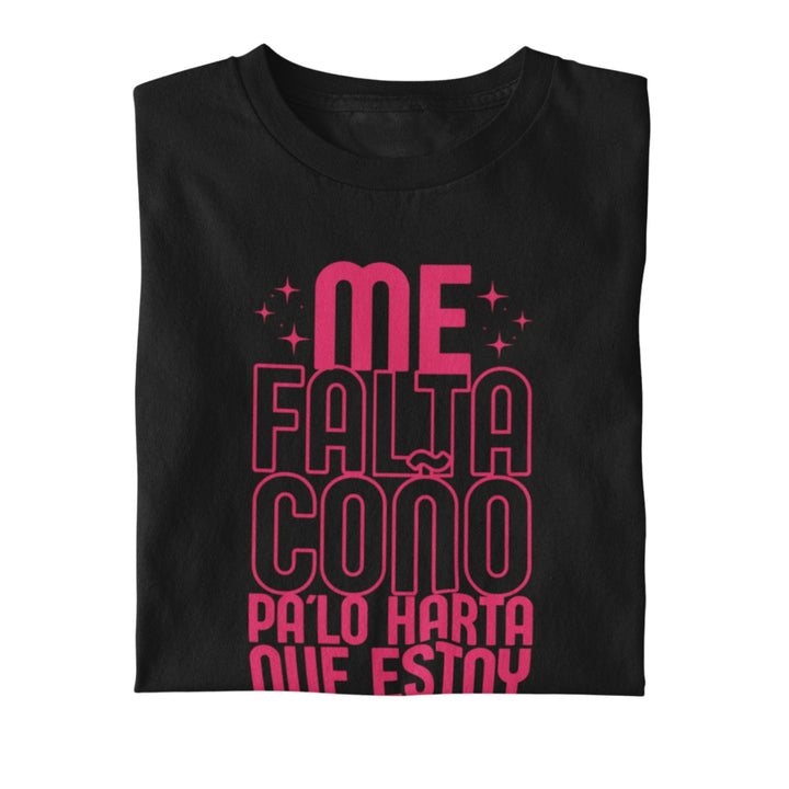 comprar-Camiseta Me falta coño pa lo harta que estoy-wondernastic