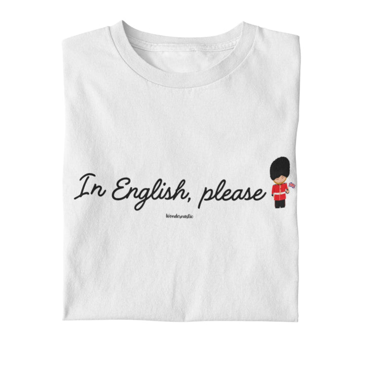 comprar-Camiseta In English, please-wondernastic