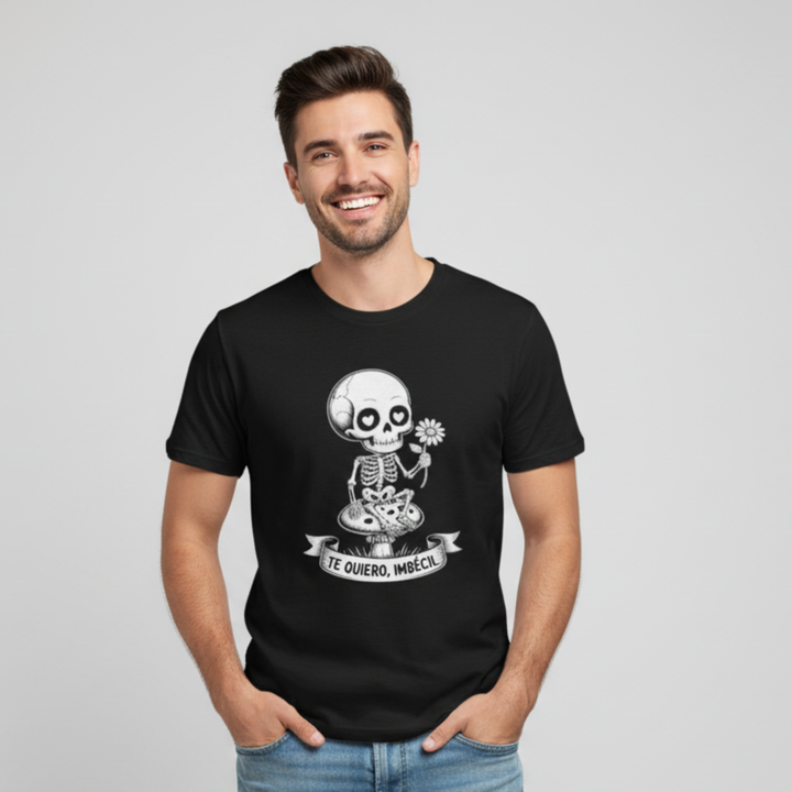 Camiseta Te quiero, imbécil