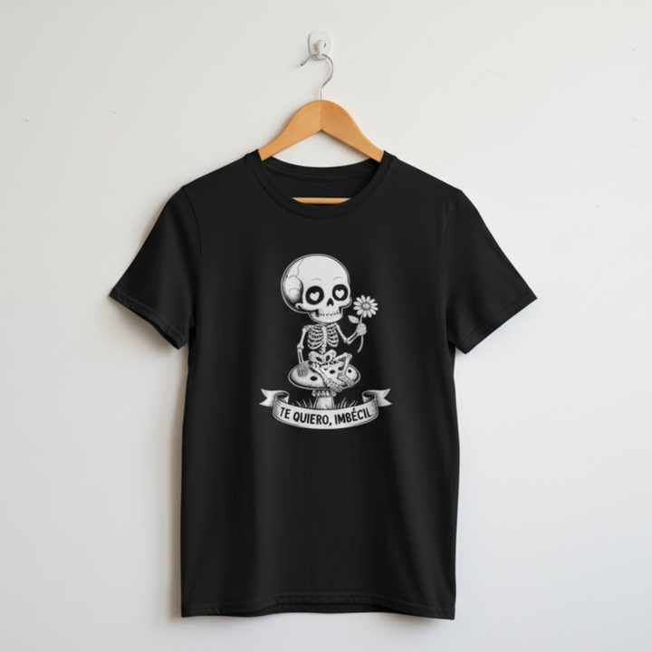 Camiseta Te quiero, imbécil