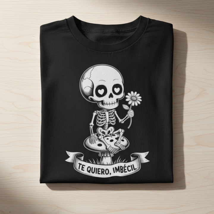 Camiseta Te quiero, imbécil