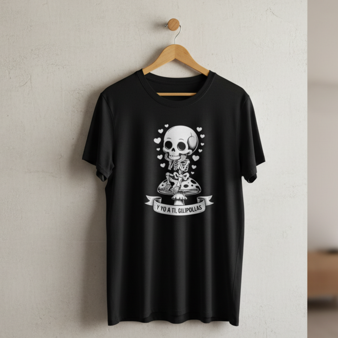 Camiseta Y yo a ti, gilipollas