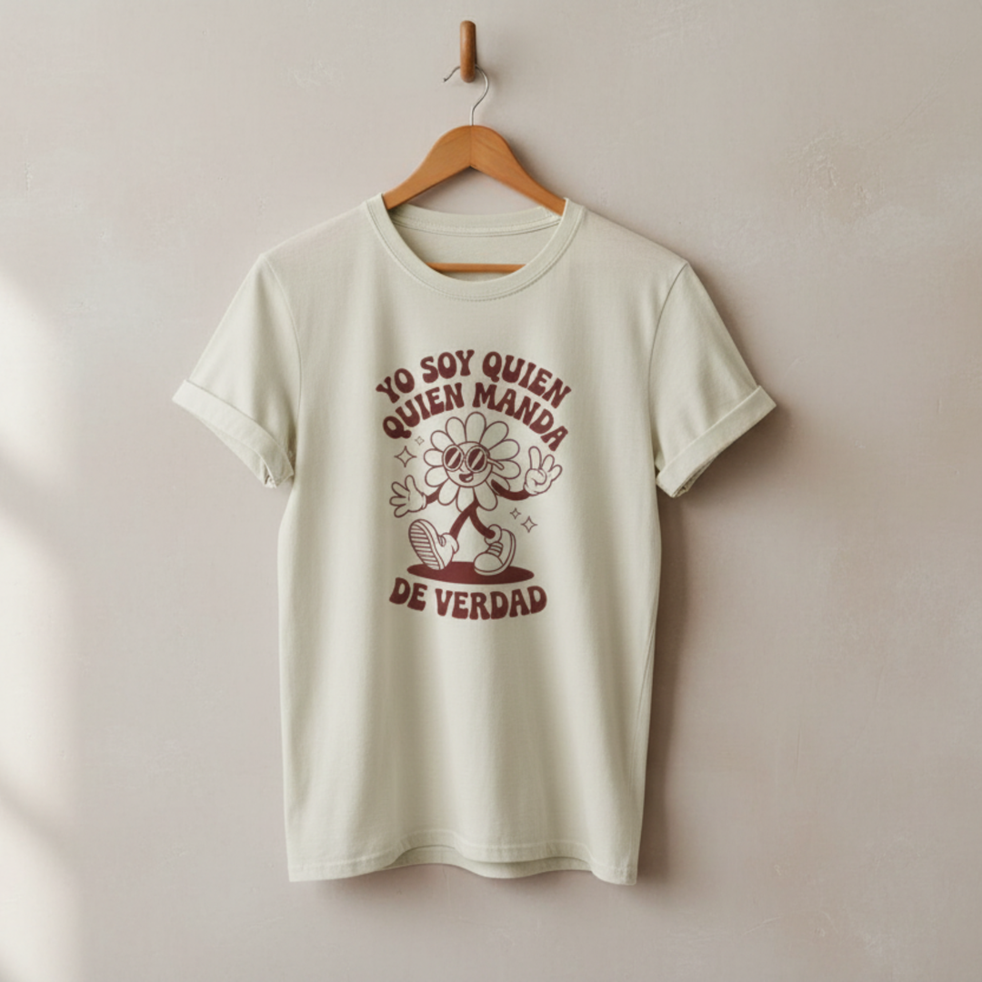 Camiseta Yo soy quien manda de verdad