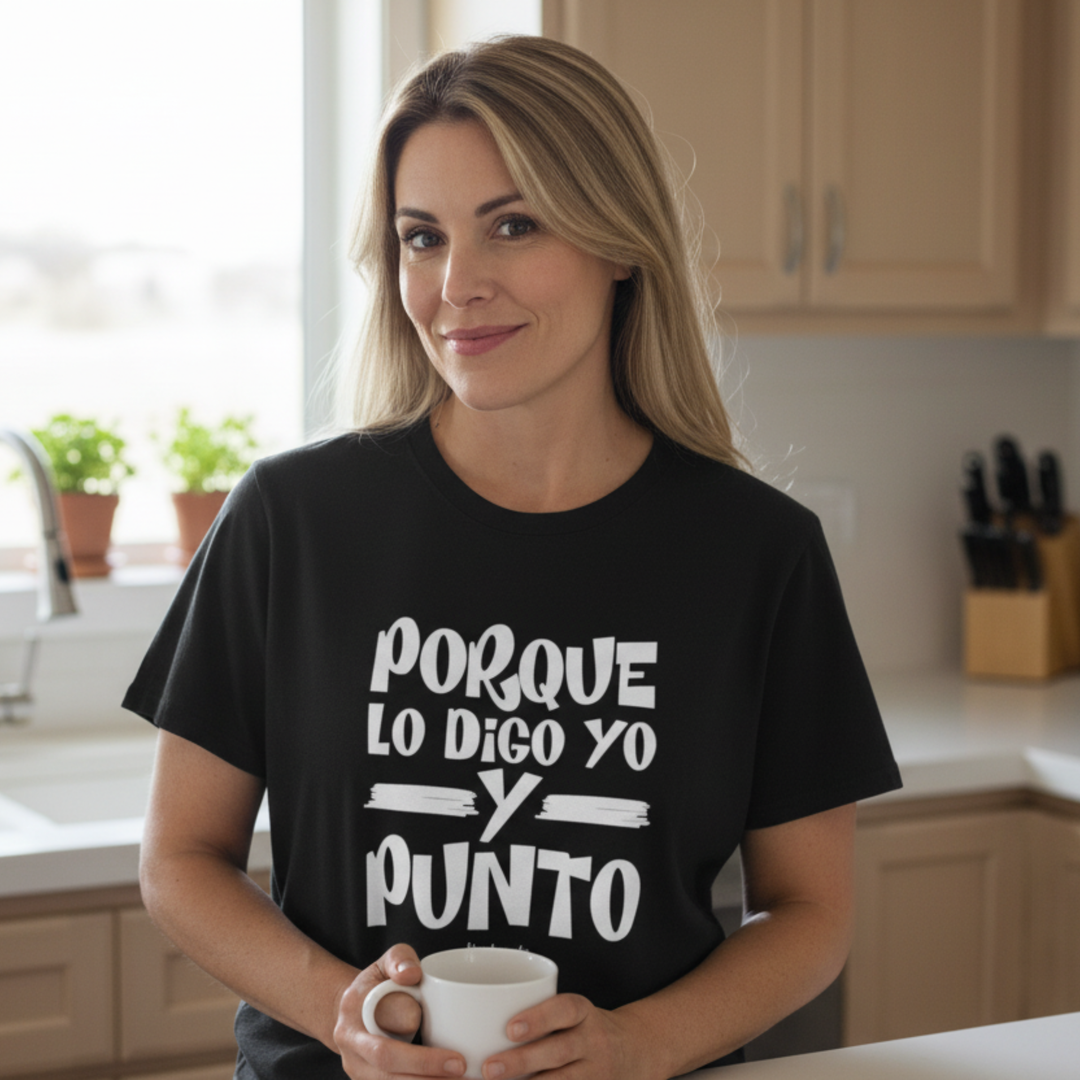 comprar-Camiseta Porque lo digo yo y punto-wondernastic