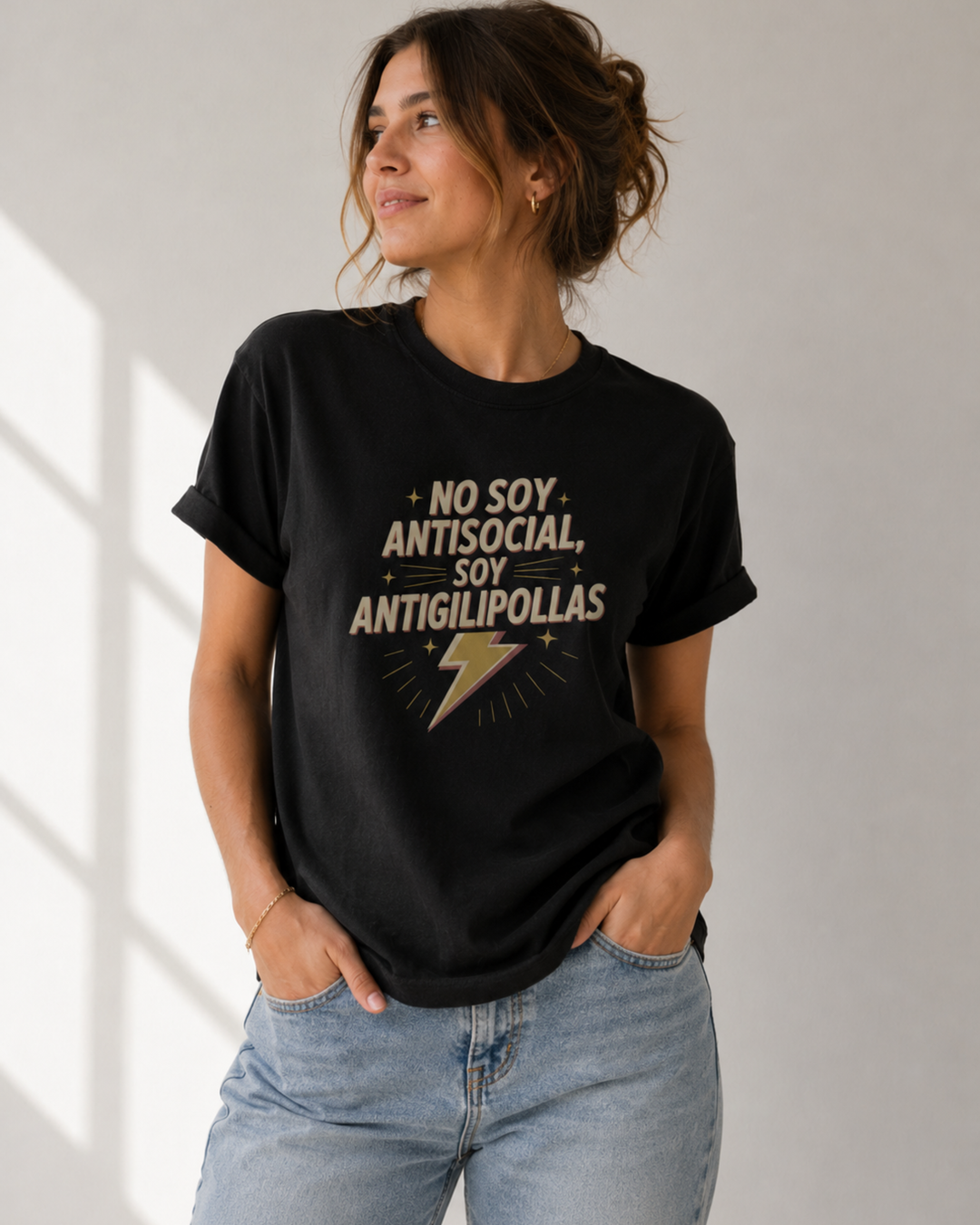 comprar-Camiseta No soy antisocial-wondernastic
