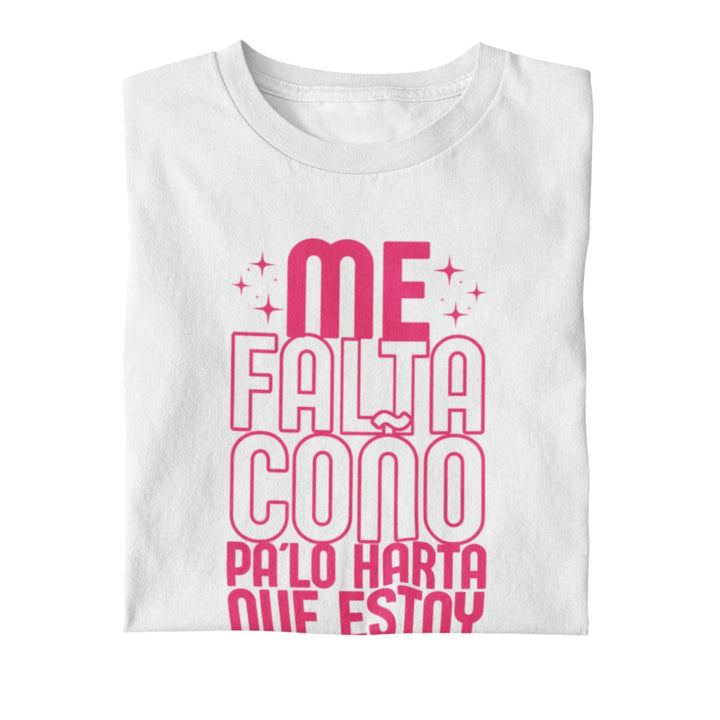 comprar-Camiseta Me falta coño pa lo harta que estoy-wondernastic