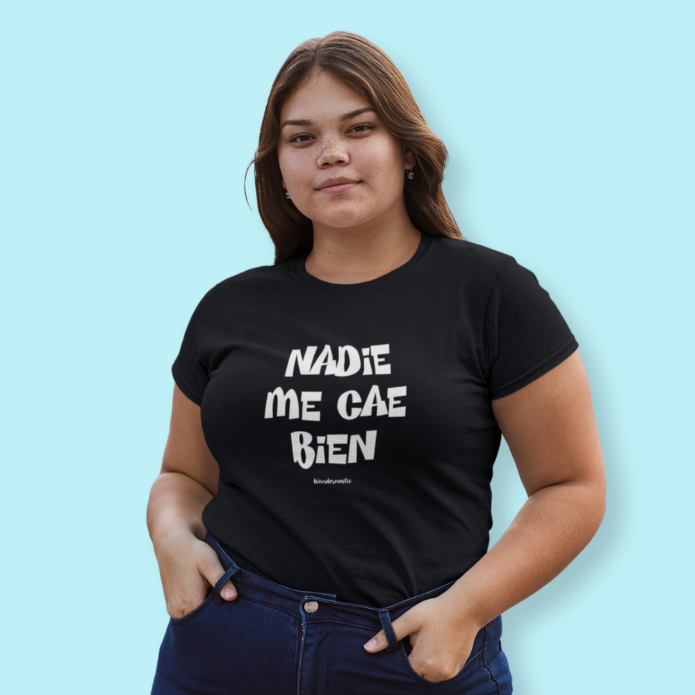 comprar-Camiseta Nadie me cae bien-wondernastic