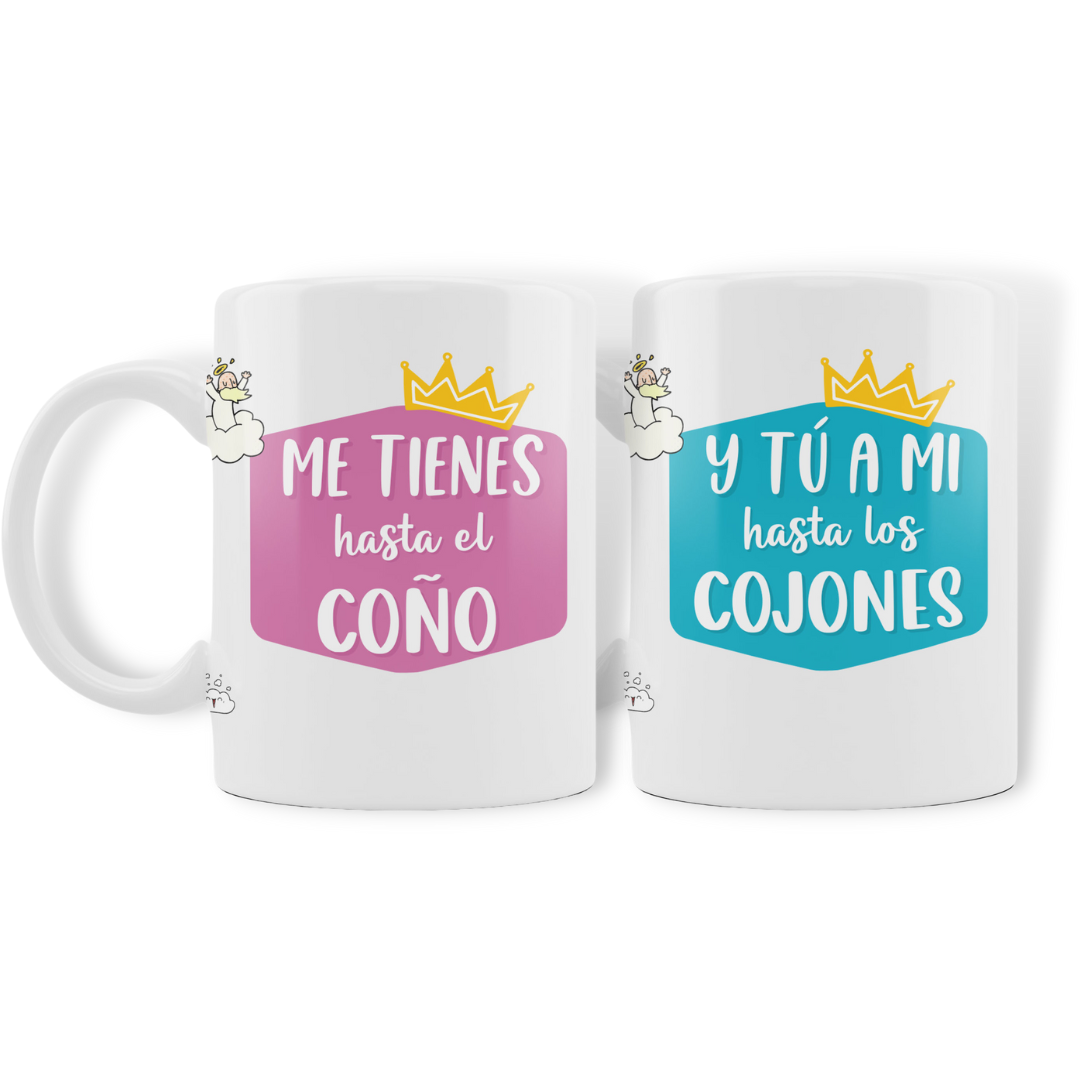 comprar-Dúo Tazas Me tienes hasta el coño-wondernastic
