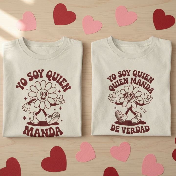 Camisetas en Dúo – Yo soy quien manda / Yo soy quien manda de verdad