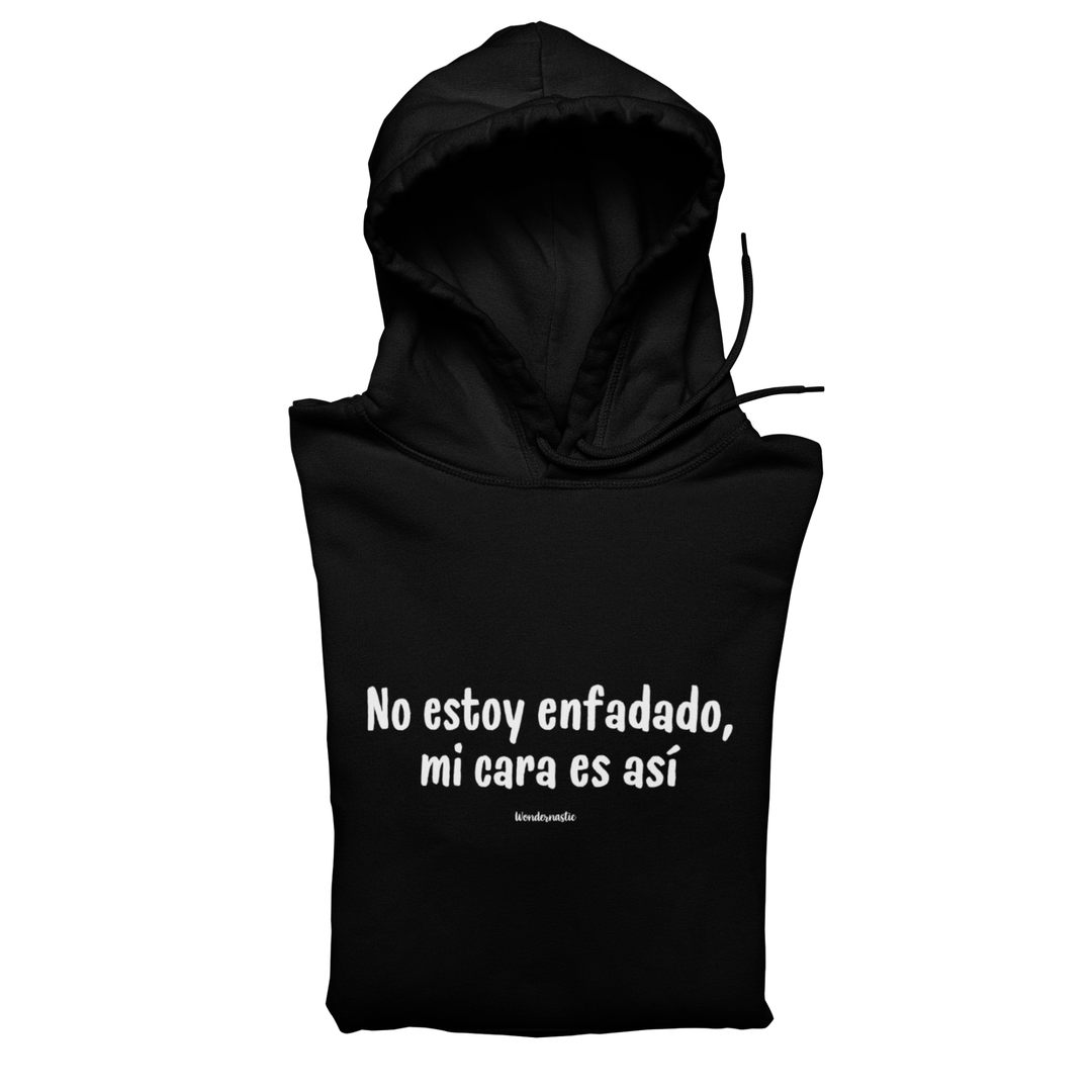 comprar-Sudadera No estoy enfadado, mi cara es así-wondernastic