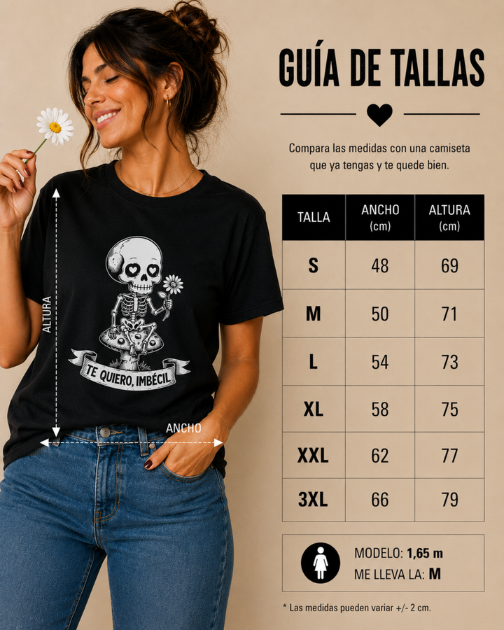 comprar-Camiseta Te quiero, imbécil-wondernastic