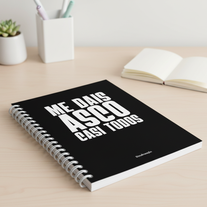 comprar-Cuaderno A5 Me dais asco casi todos-wondernastic