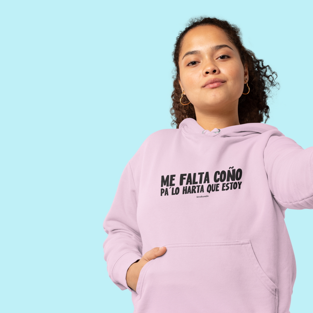 comprar-Sudadera Me falta coño pa lo harta que estoy-wondernastic