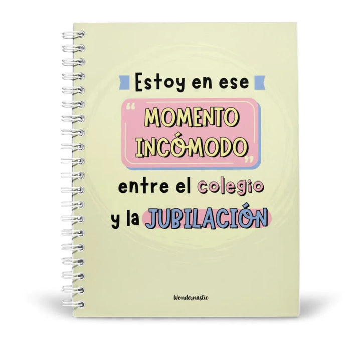comprar-Cuaderno A5 Momento incómodo-wondernastic