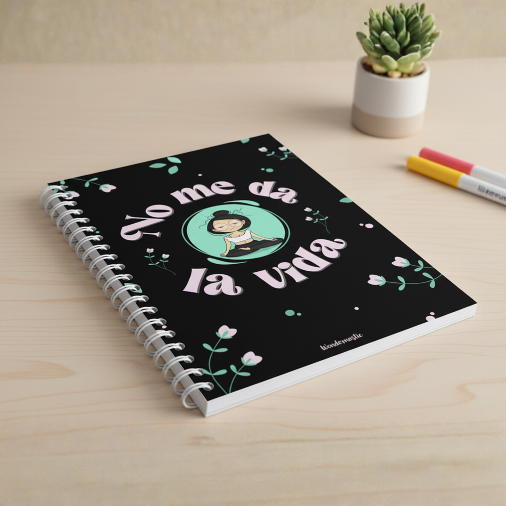 comprar-Cuaderno A5 No me da la vida-wondernastic