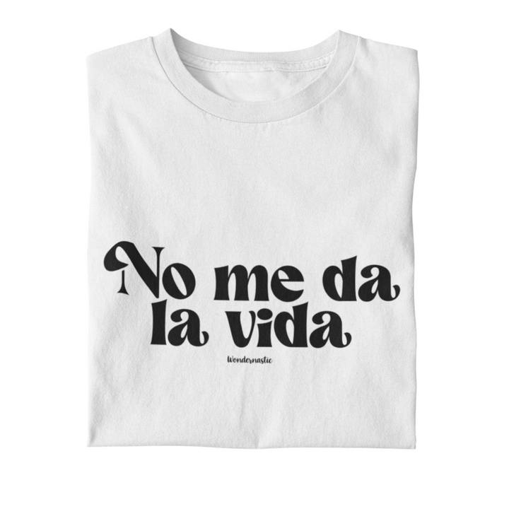 comprar-Camiseta No me da la vida Wondernastic-wondernastic