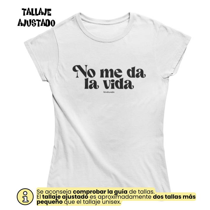 comprar-Camiseta No me da la vida Wondernastic-wondernastic