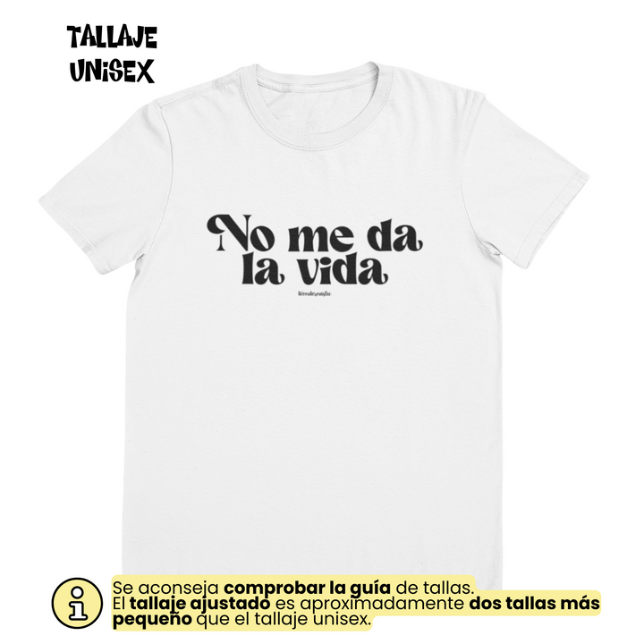 comprar-Camiseta No me da la vida Wondernastic-wondernastic