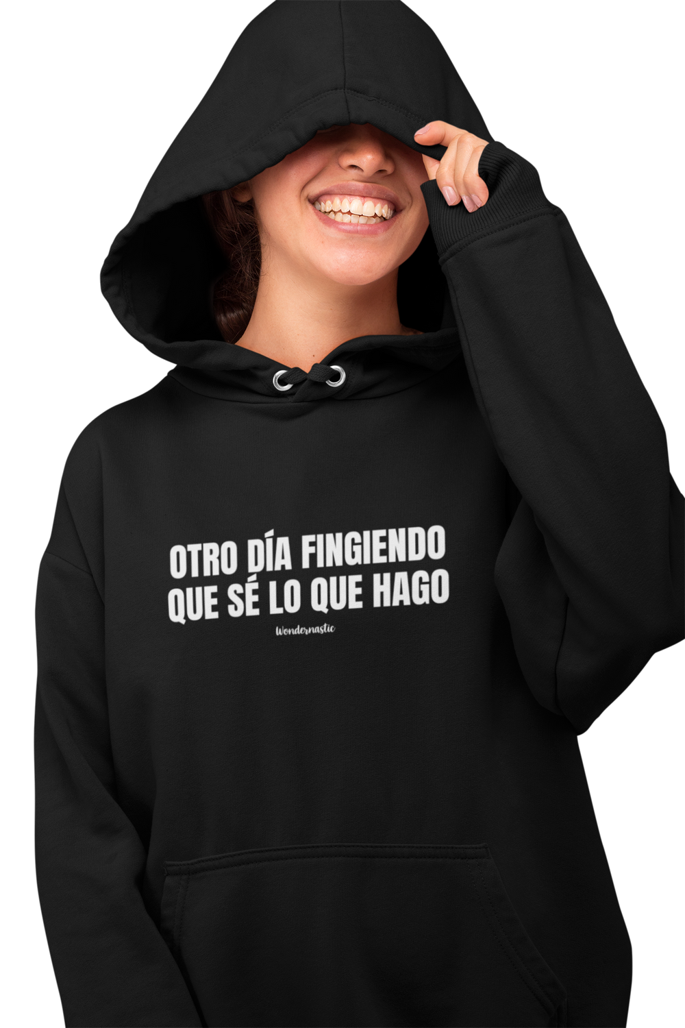 comprar-Sudadera Otro día fingiendo que sé lo que hago-wondernastic