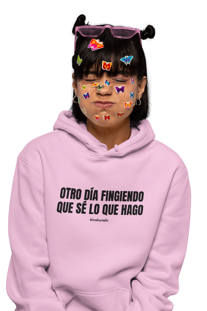 comprar-Sudadera Otro día fingiendo que sé lo que hago-wondernastic