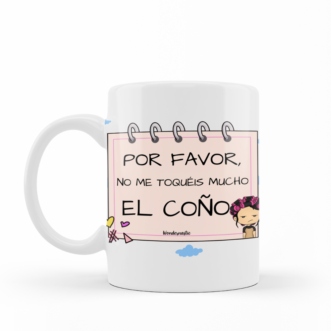 comprar-Taza Por favor, no me lo toquéis-wondernastic