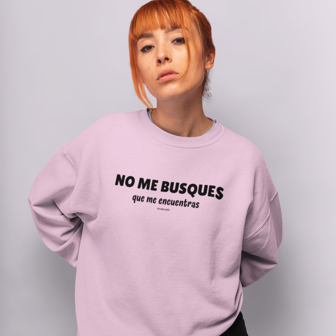 comprar-Sudadera No me busques que me encuentras-wondernastic