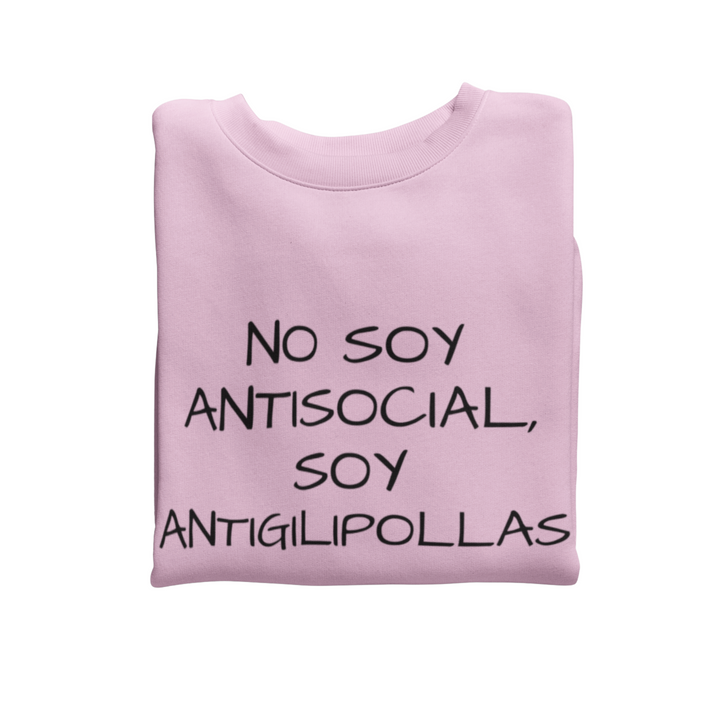 comprar-Sudadera No soy antisocial-wondernastic