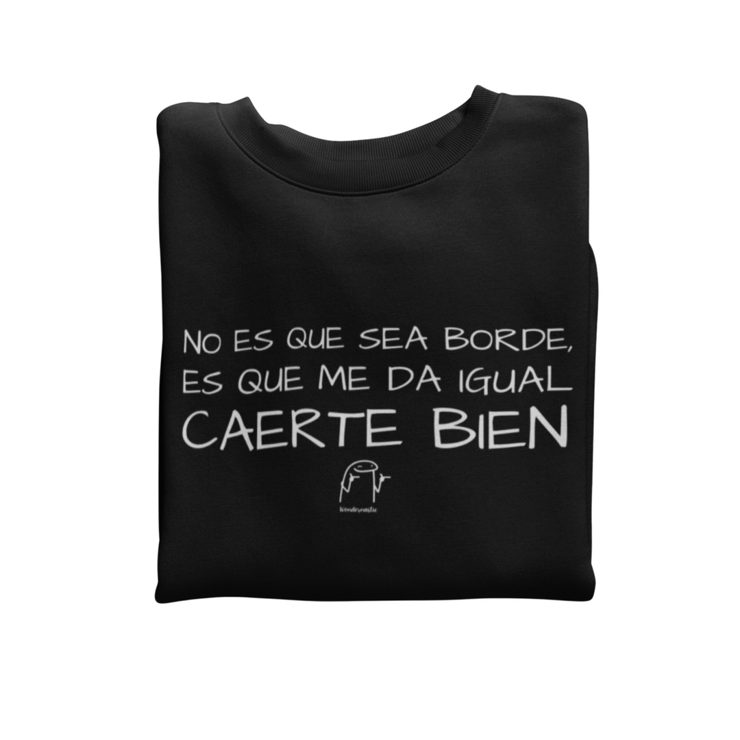 comprar-Sudadera No es que sea borde-wondernastic