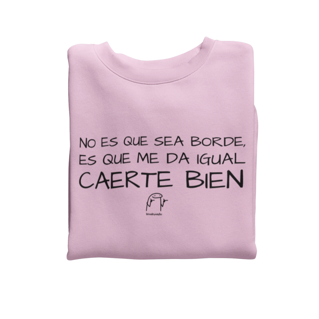 comprar-Sudadera No es que sea borde-wondernastic