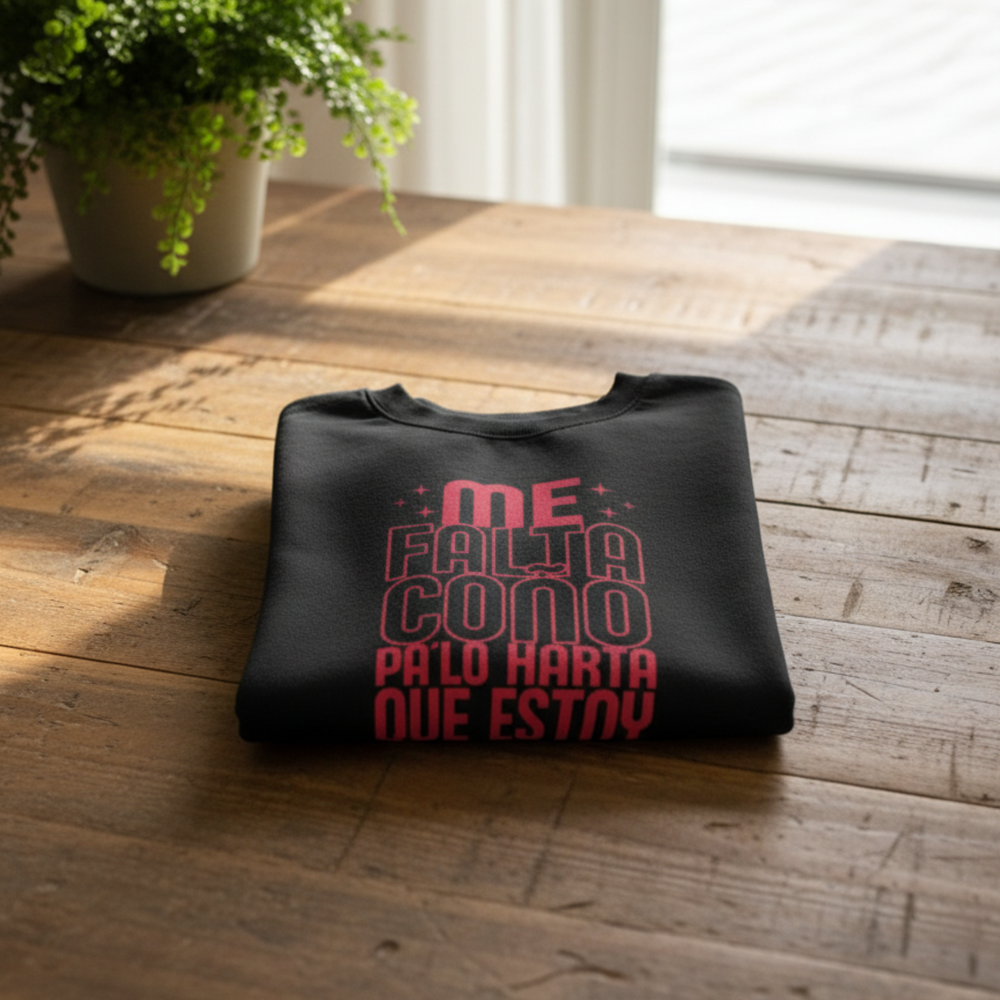 comprar-Sudadera Me falta coño pa lo harta que estoy-wondernastic