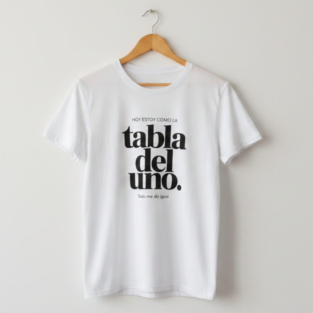 comprar-Camiseta - Tabla del uno-wondernastic