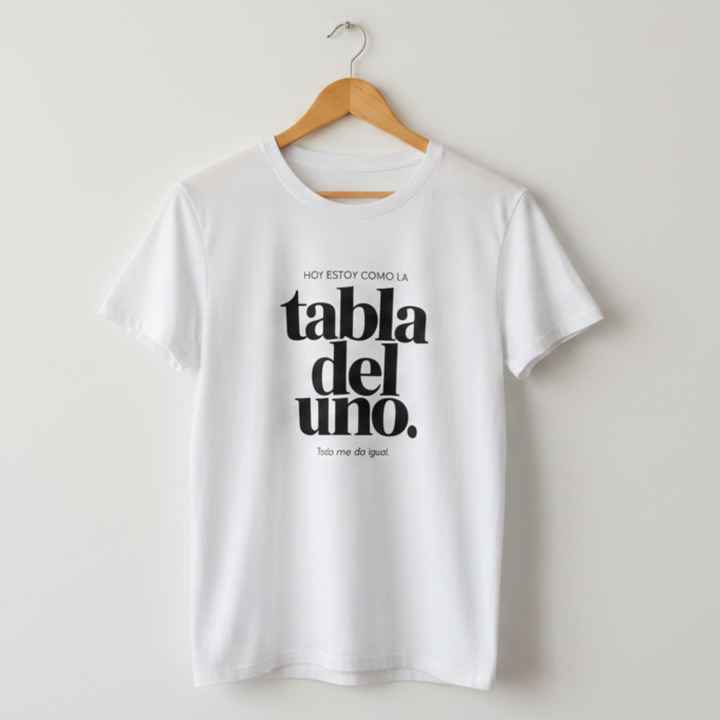 comprar-Camiseta - Tabla del uno-wondernastic