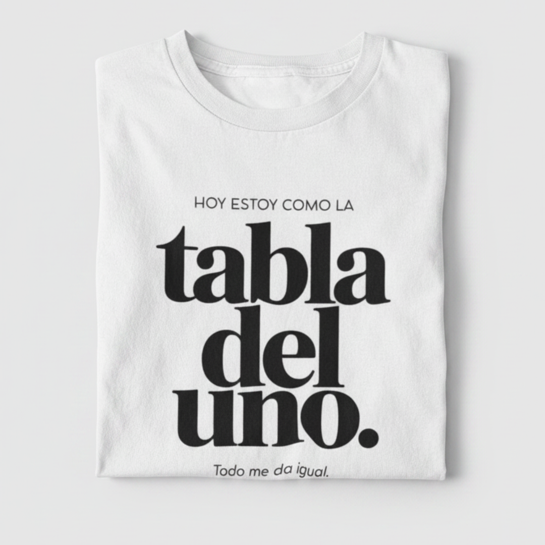 comprar-Camiseta - Tabla del uno-wondernastic