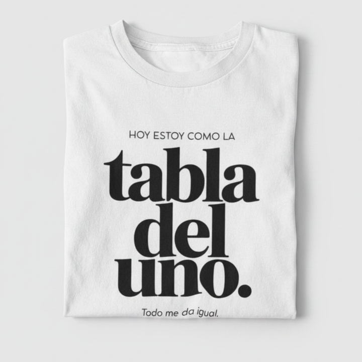 comprar-Camiseta - Tabla del uno-wondernastic