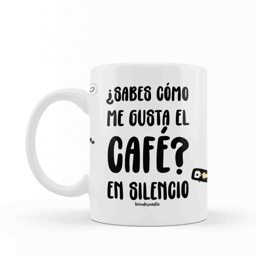 comprar-Taza Café en silencio-wondernastic