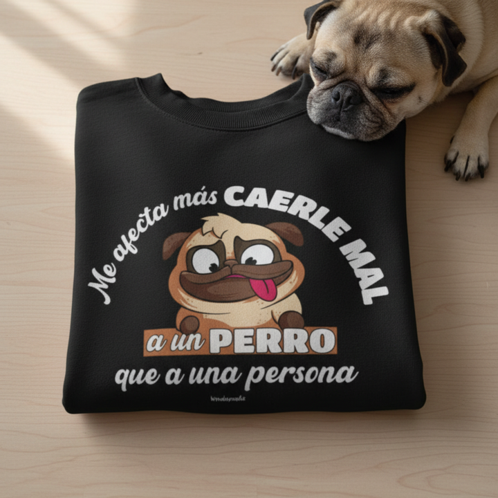comprar-Sudadera Me afecta más caerle mal a un perro-wondernastic