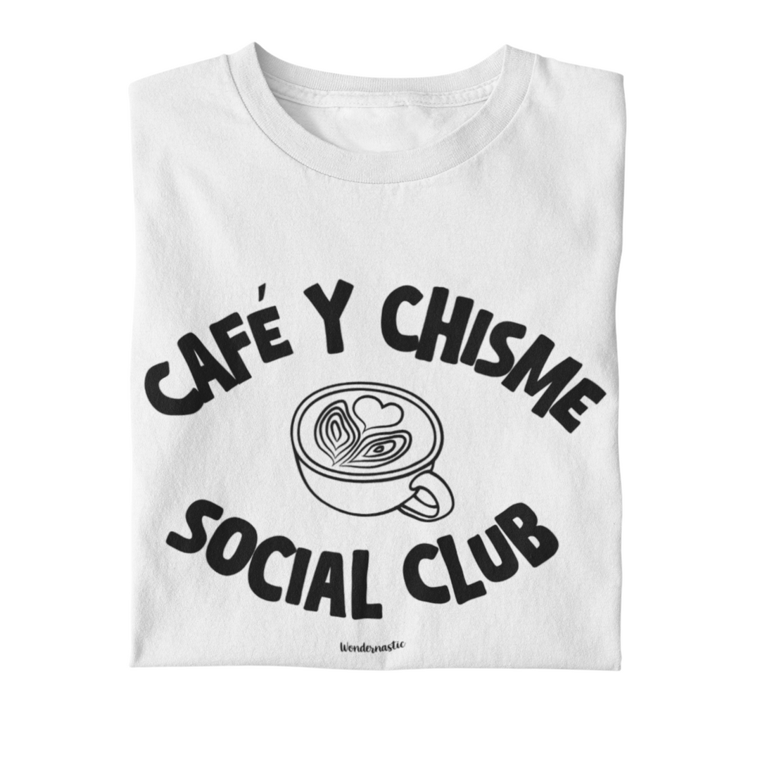 comprar-Camiseta Café y Chisme Social Club-wondernastic